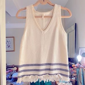 Anthropologie knit sweater tank